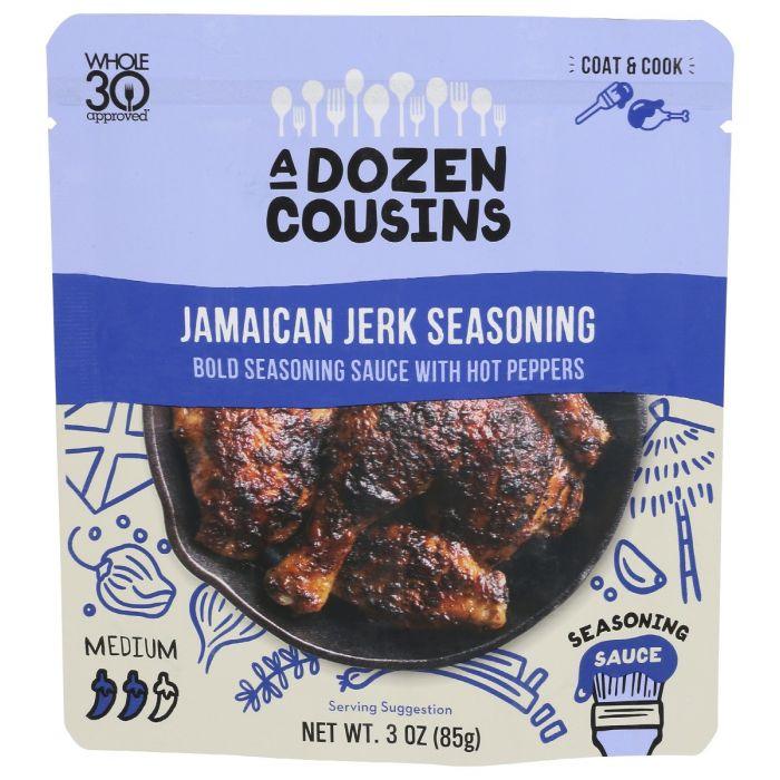 A DOZEN COUSINS: Jamaican Jerk Seasoning, 3 oz - Cookitmenu