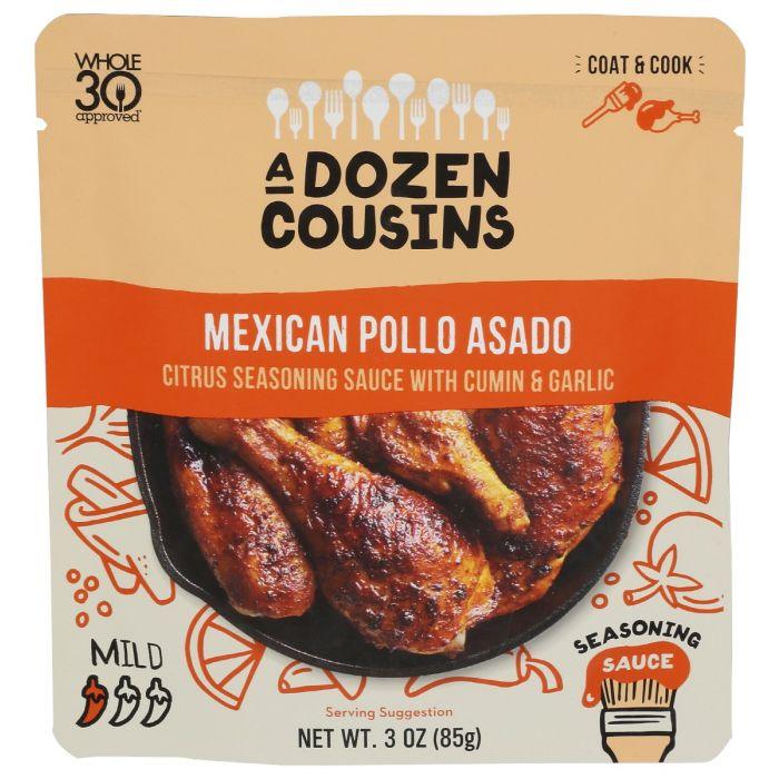 A DOZEN COUSINS: Mexican Pollo Asado Seasoning, 3 oz - Cookitmenu