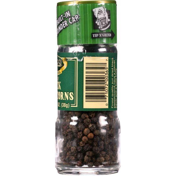 ALESSI: Whole Black Peppercorns, 1.34 Oz - Cookitmenu