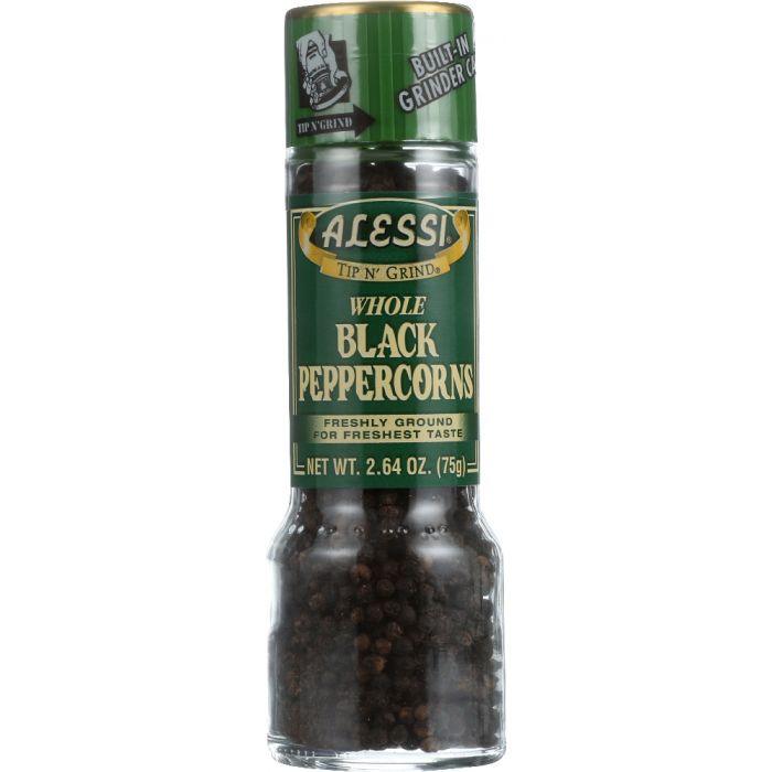 ALESSI: Whole Black Peppercorns 2.64 oz