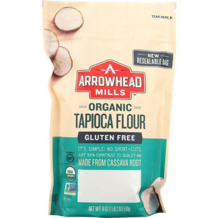 ARROWHEAD MILLS: Organic Tapioca Flour, 18 oz - Cookitmenu
