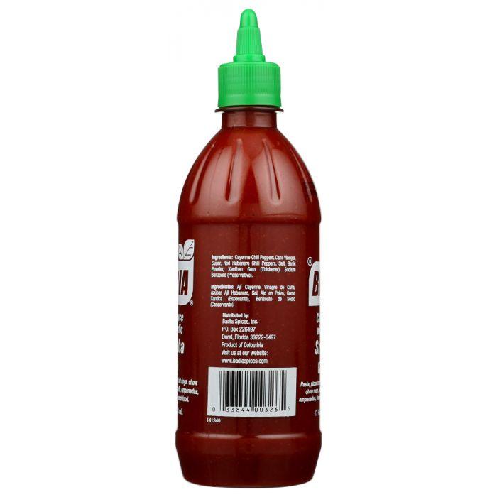 BADIA: Chili Sriracha Sauce, 17 oz - Cookitmenu