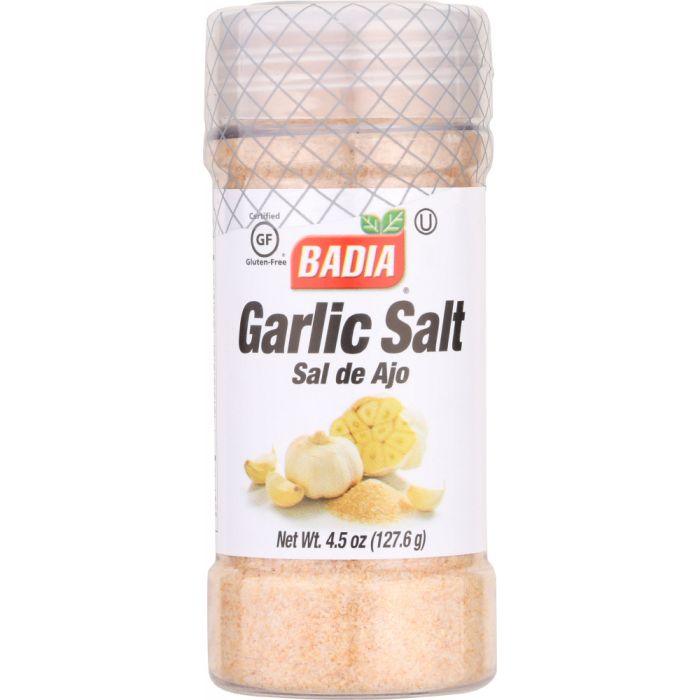 BADIA: Garlic Salt, 4.5 Oz - Cookitmenu