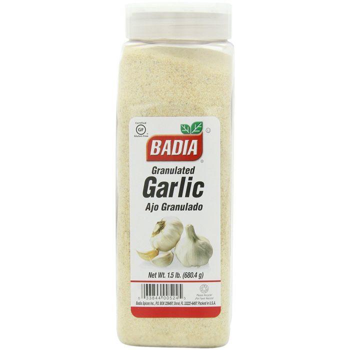 BADIA: Granulated Garlic, 24 oz - Cookitmenu
