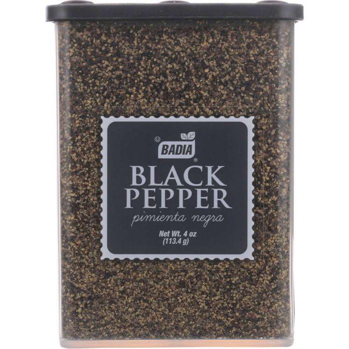 BADIA: Ground Black Pepper, 4 Oz - Cookitmenu