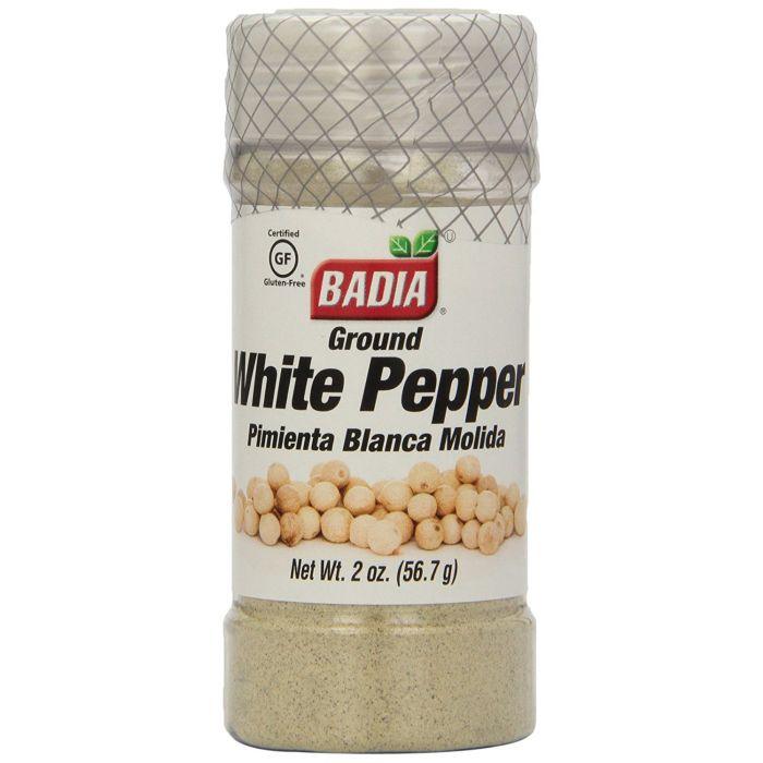 BADIA: Ground White Pepper, 2 Oz - Cookitmenu