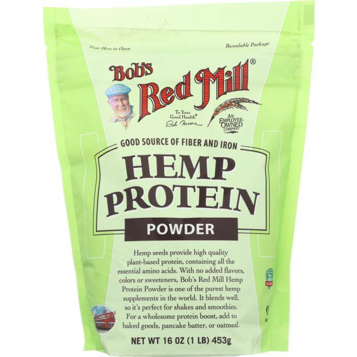 BOB'S RED MILL: Hemp Protein Powder, 16 oz - Cookitmenu