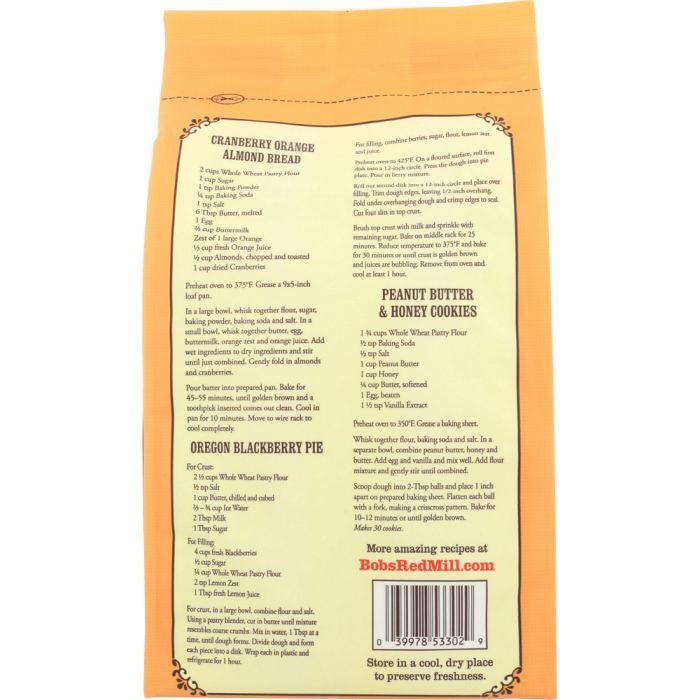 BOB'S RED MILL: Stone Ground Whole Wheat Pastry Flour, 5 lb - Cookitmenu