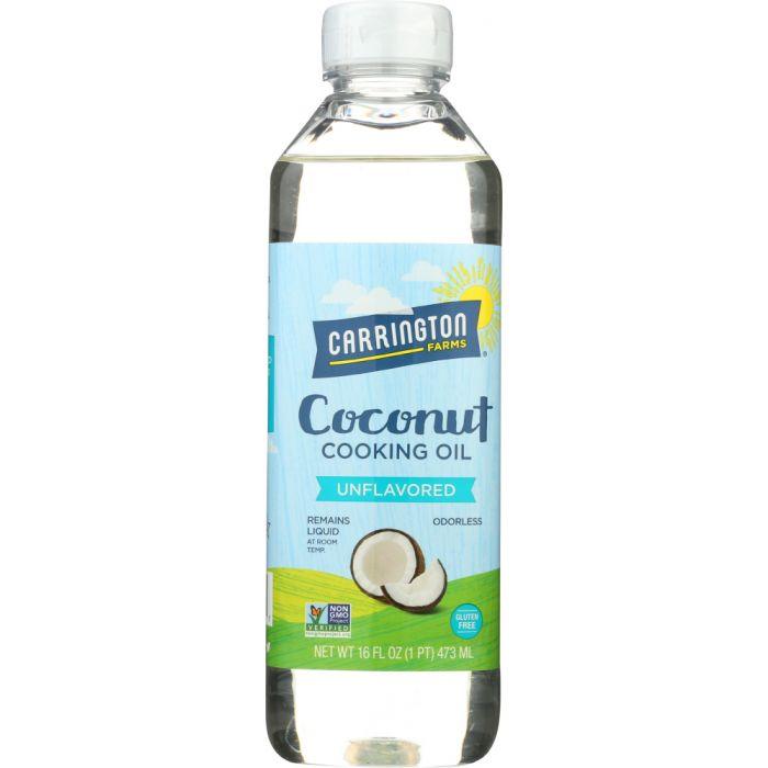 CARRINGTON FARMS: Coconut Cooking Oil, 16 Oz - Cookitmenu