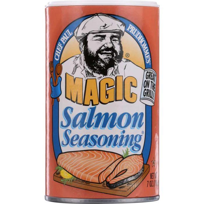 CHEF PAUL PRUDHOMME'S: Magic Salmon Seasoning, 7 Oz - Cookitmenu