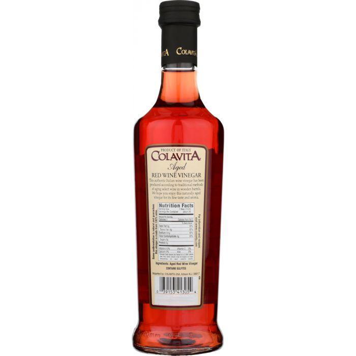 COLAVITA: Aged Red Wine Vinegar, 17 Oz - Cookitmenu