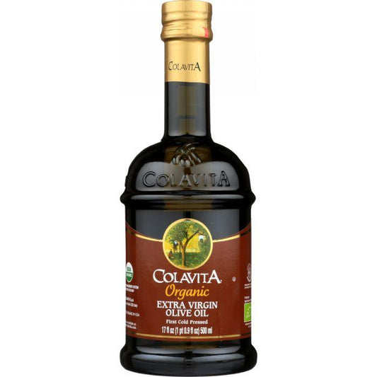 COLAVITA: Organic Extra Virgin Olive Oil, 17 oz - Cookitmenu