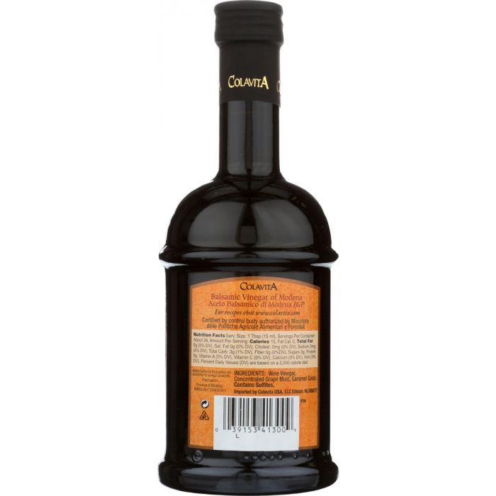COLAVITA: Vinegar Balsamic Glass, 17 oz - Cookitmenu