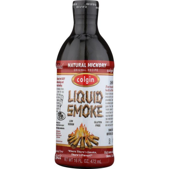 COLGIN: Liquid Smoke Natural Hickory, 16 oz - Cookitmenu