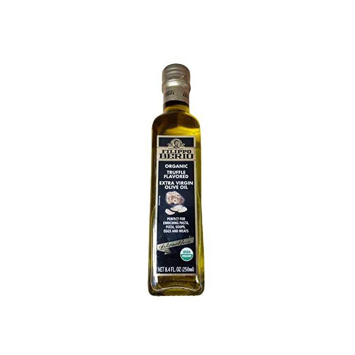 FILIPPO BERIO: Organic Extra Virgin Olive Oil Truffle Flavored, 8.4 fo - Cookitmenu