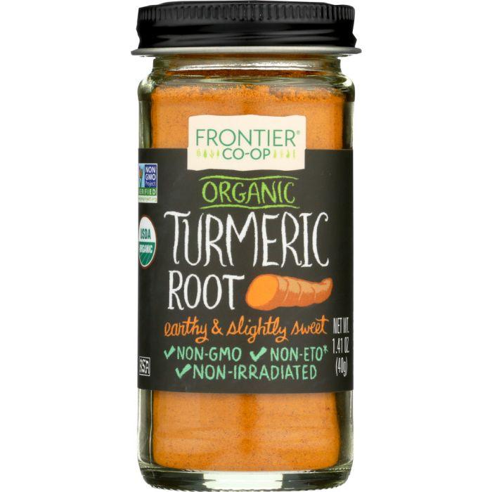 FRONTIER NATURAL PRODUCTS: Organic Ground Turmeric Root, 1.76 oz - Cookitmenu