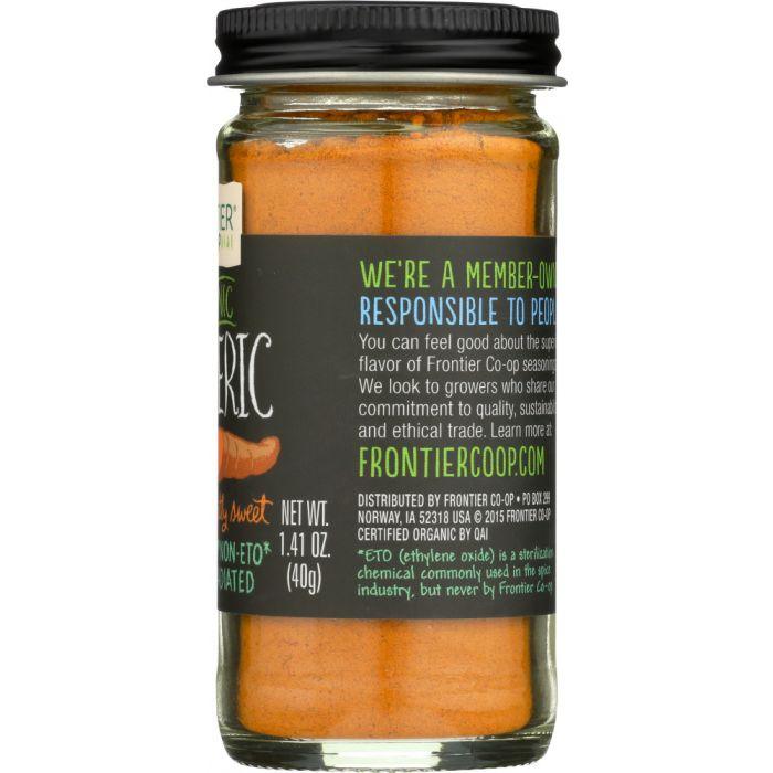 FRONTIER NATURAL PRODUCTS: Organic Ground Turmeric Root, 1.76 oz - Cookitmenu