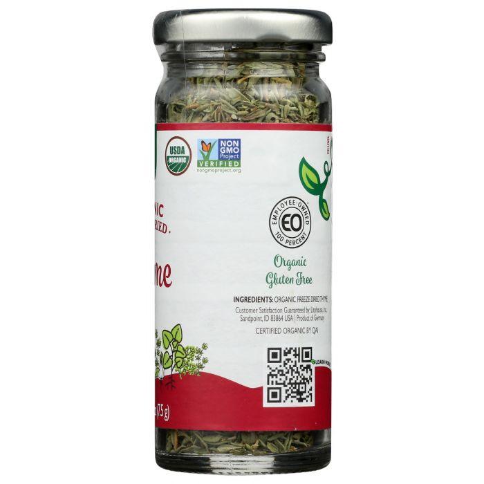 GREEN GARDEN: Organic Freeze Dried Thyme, 0.26 oz - Cookitmenu