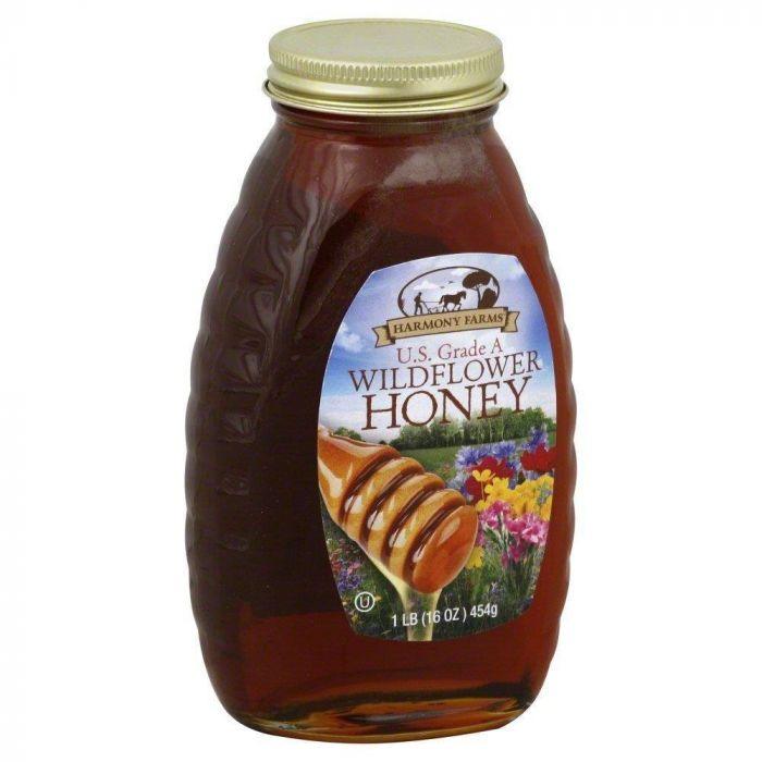 HARMONY FARMS: Wild Flower Honey, 16 oz - Cookitmenu