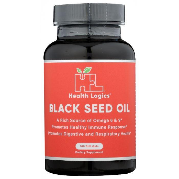 HEALTH LOGICS: Black Cumin Seed Oil, 100 softgels - Cookitmenu
