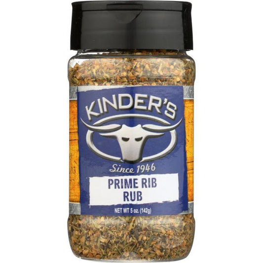 KINDERS: Prime Rib Rub, 5 oz - Cookitmenu