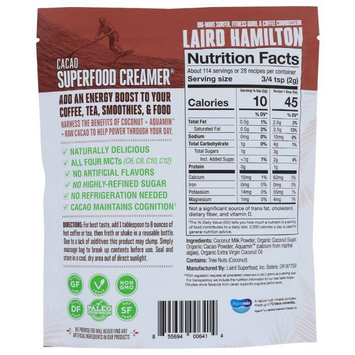 laird superfood cacao creamer