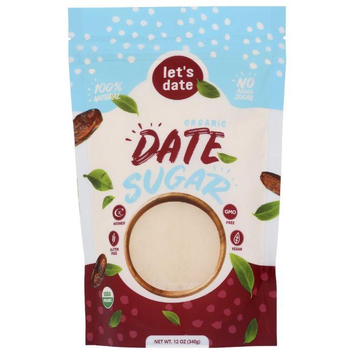 LETS DATE: Organic Date Sugar, 12 oz - Cookitmenu
