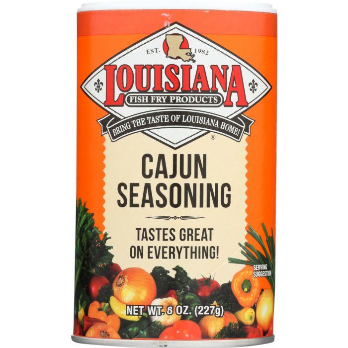 LOUISIANA FISH FRY PRODUCTS: Cajun Seasoning, 8 oz - Cookitmenu