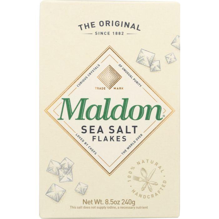 MALDON: The Original Crystal Sea Salt Flakes, 8.5 oz - Cookitmenu