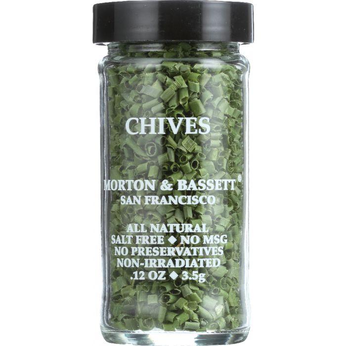 MORTON & BASSETT: Chives, 0.12 oz - Cookitmenu