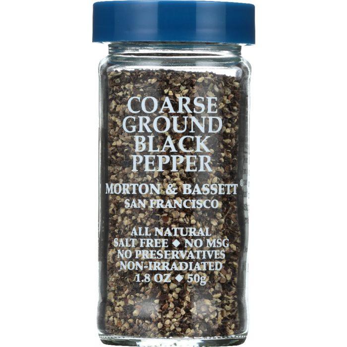MORTON & BASSETT: Coarse Ground Black Pepper, 2.1 oz - Cookitmenu