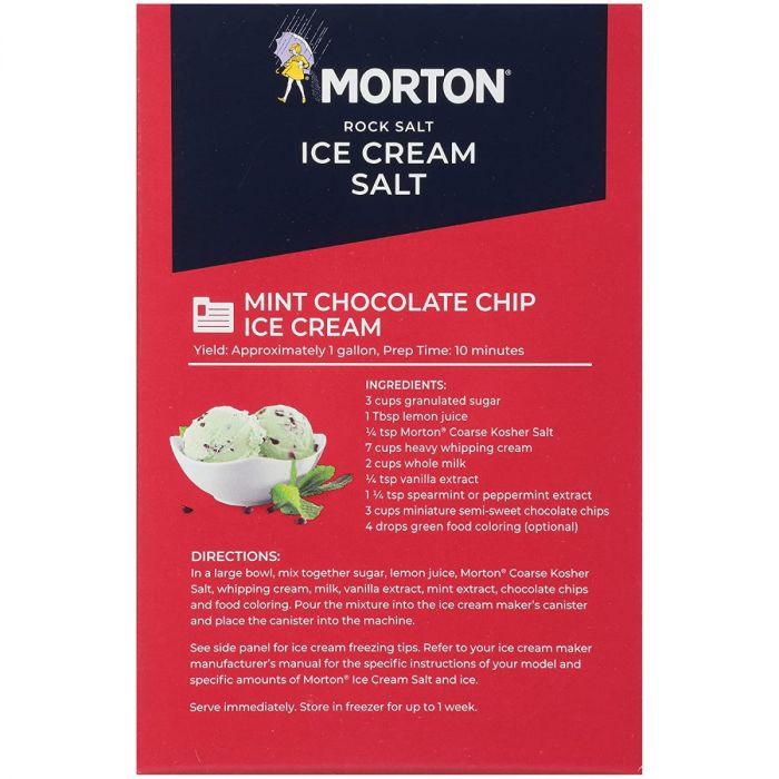 MORTON: Ice Cream Salt, 4 lb - Cookitmenu
