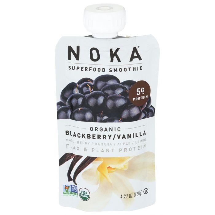 NOKA: Blackberry Vanilla Smoothie, 4.22 oz - Cookitmenu