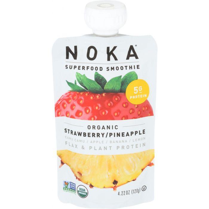 NOKA: Strawberry Pineapple Smoothie, 4.22 oz - Cookitmenu
