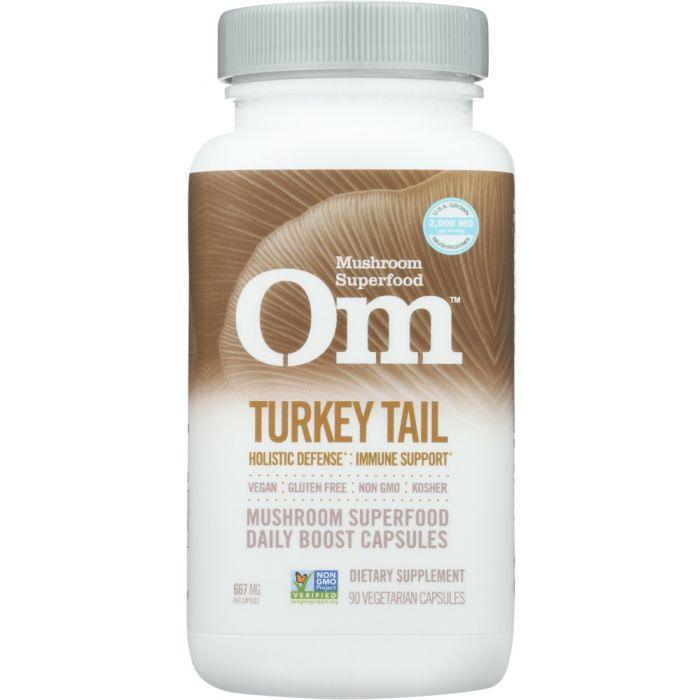 OM ORGANIC MUSHROOM NUTRITION: Capsule Turkey Tail, 90 cp - Cookitmenu