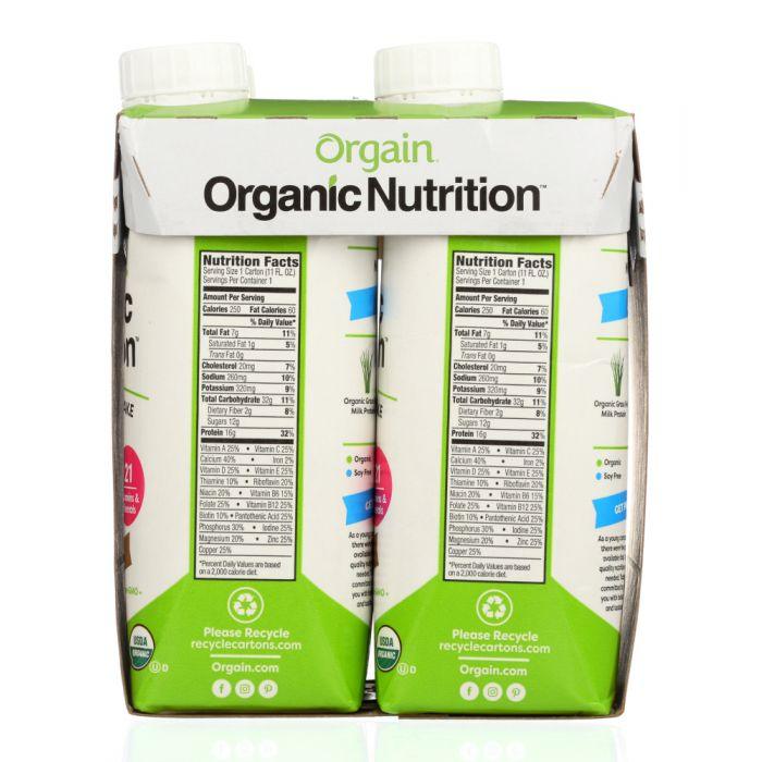 organic iced cafe mocha nutritional shake