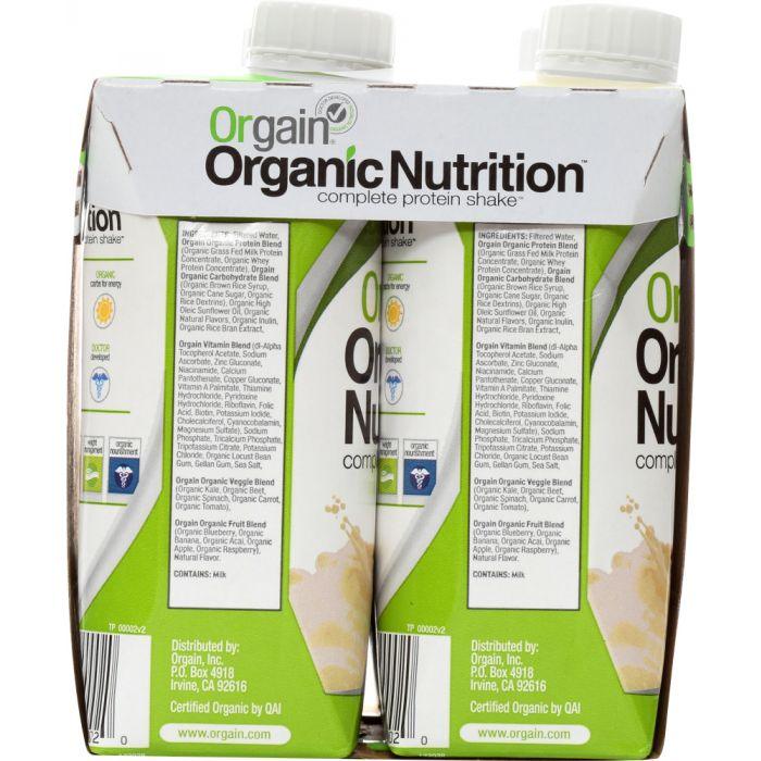 orgain organic nutrition