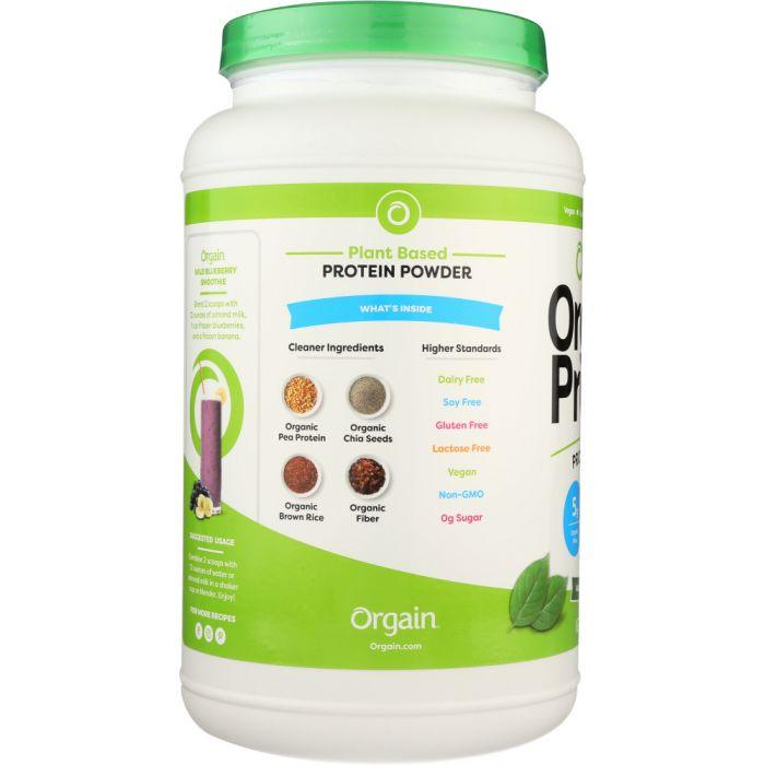 Organic Unsweetened Protein Powder