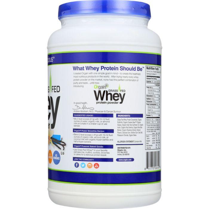 Whey Protein Powder Vanilla Bean