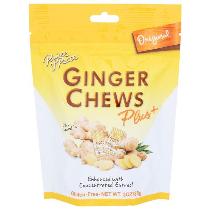 PRINCE OF PEACE: Digestive Ginger Chew, 3 oz - Cookitmenu