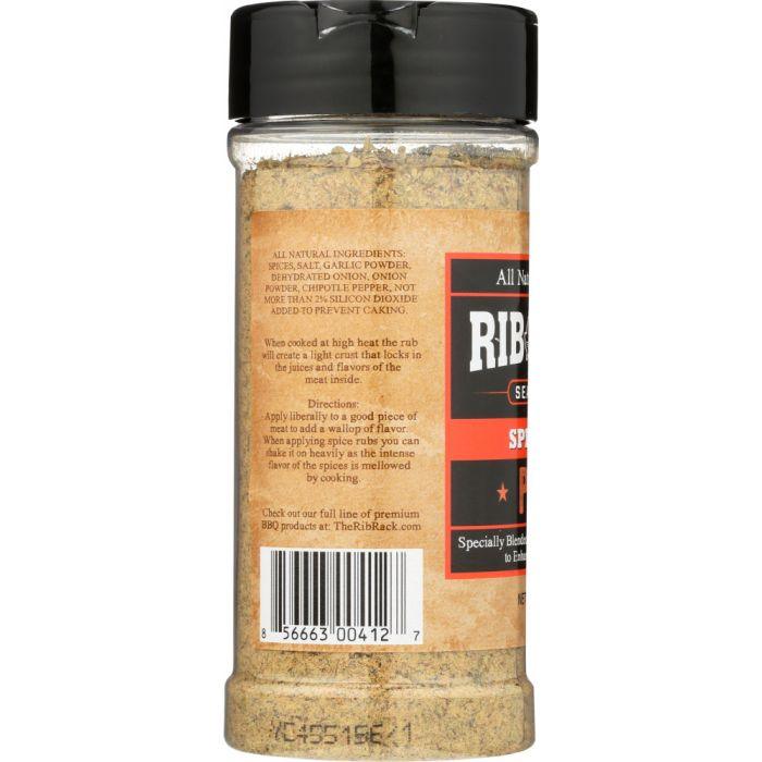 RIB RACK: Spice Rub Seasoning Pork, 4.5 oz - Cookitmenu