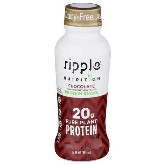 RIPPLE: Chocolate Protein Shake, 12 fo - Cookitmenu