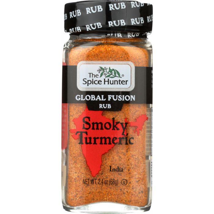 SPICE HUNTER: Global Fusion Rub Smokey Turmeric, 2.4 oz - Cookitmenu