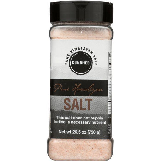 SUNDHED: Salt Himalayan Jar Fine, 750 grams - Cookitmenu