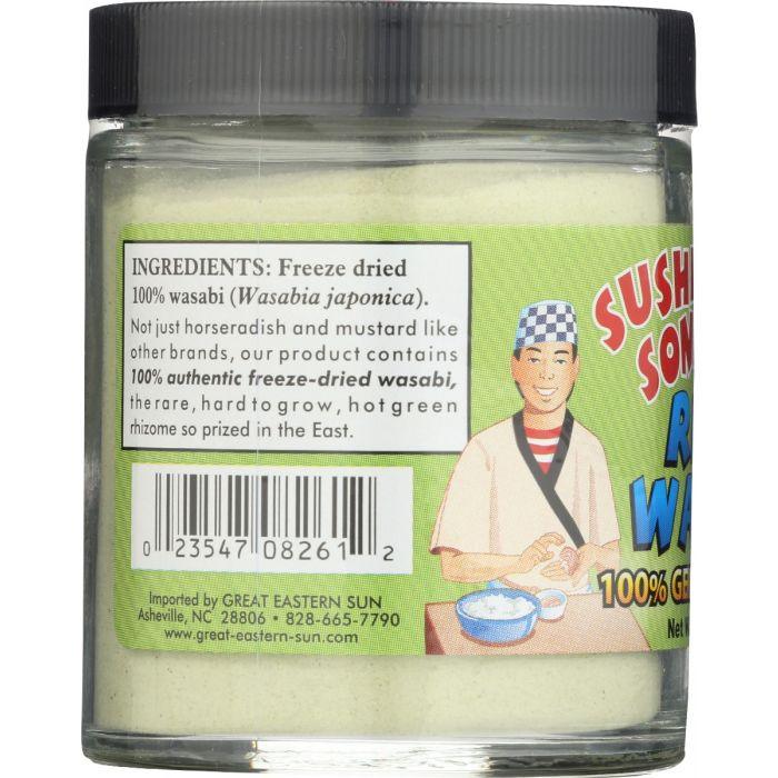 SUSHI SONIC: Powdered Wasabi, 1.5 oz - Cookitmenu