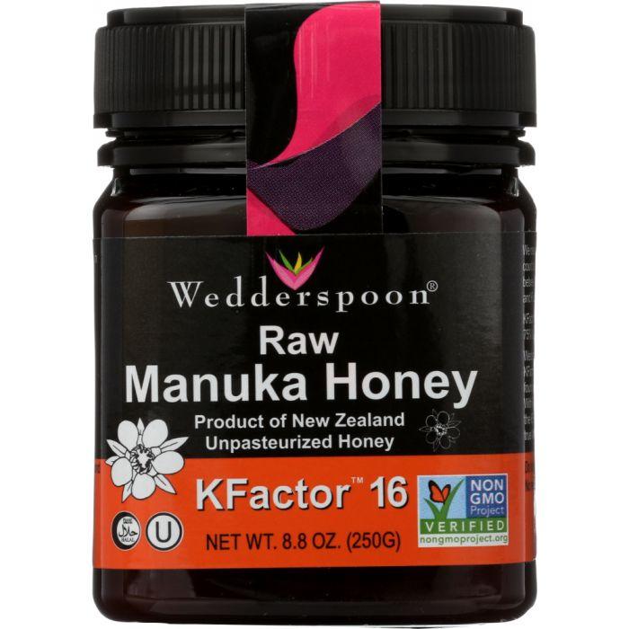 WEDDERSPOON: Honey Raw Manuka K Factor 16, 8.8 oz - Cookitmenu