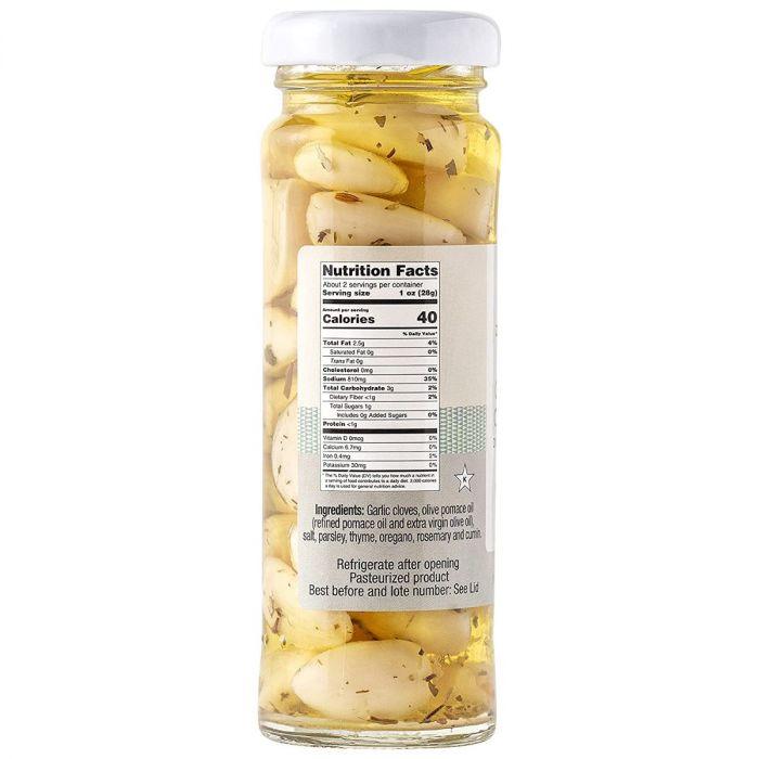 ZIBARI FOODS: Garlic Cloves Olive Oil Herbs 3.5 oz